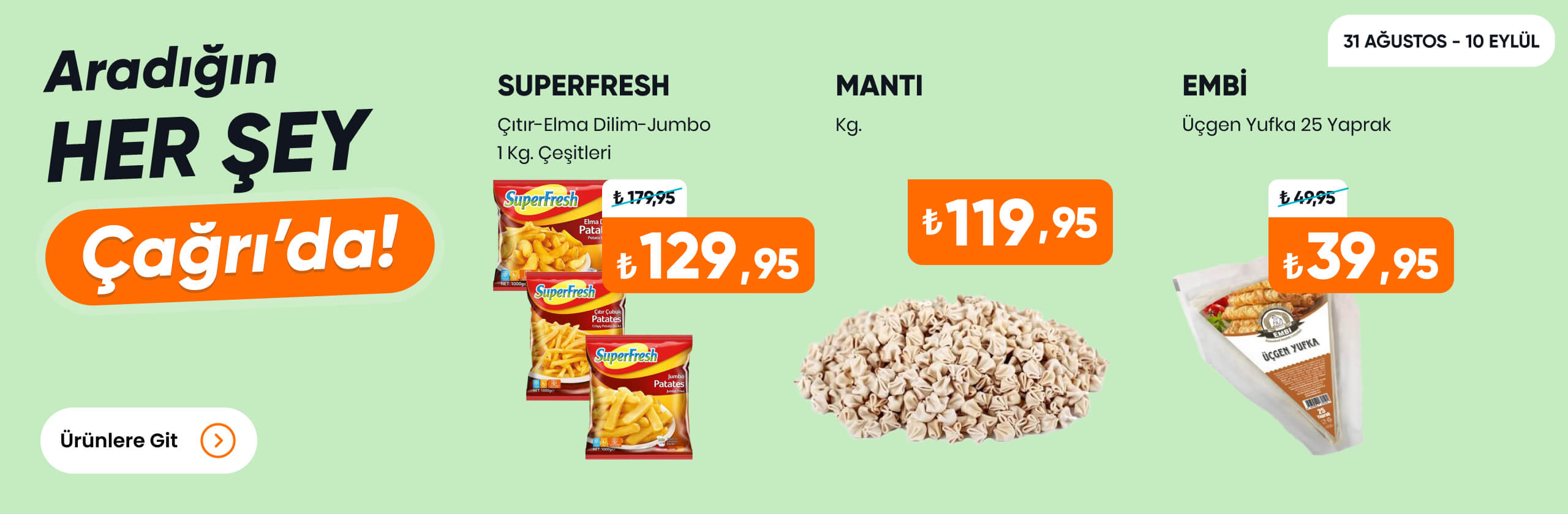 Güncel Katalog Superfresh Mantı Embi