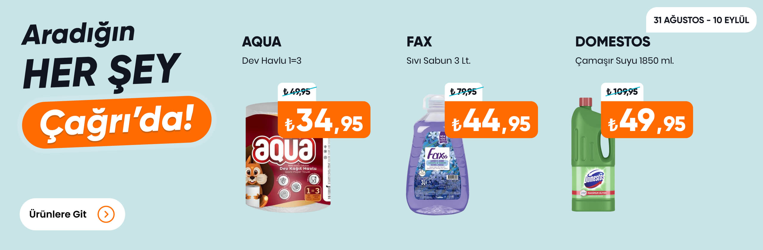 Güncel Katalog Aqua Fax Domestos