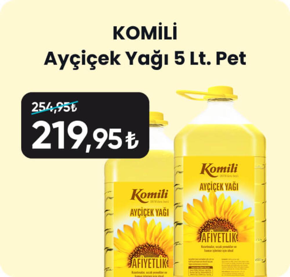 Komili Ayçiçek Yağ