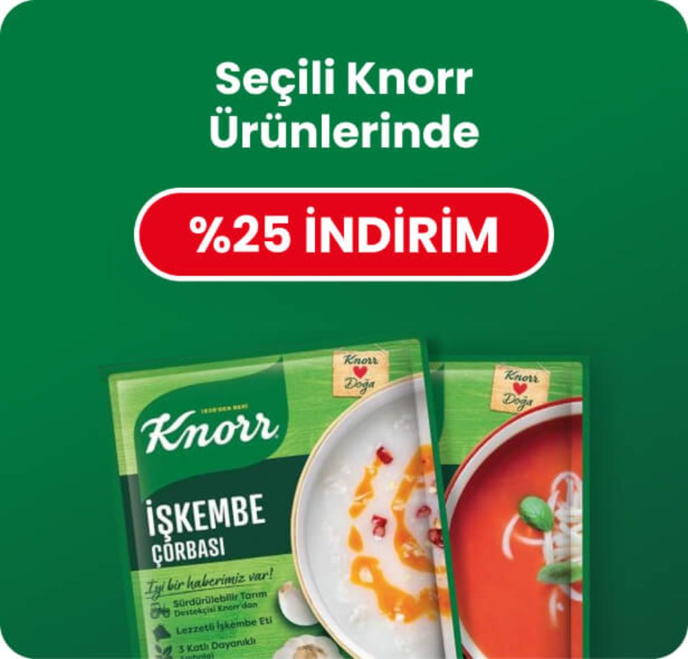 Seçili Knorr Ürünleri Banner