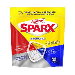 Asperox Sparx Diamond Bulaşık Makinesi Kapsülü 30 lu