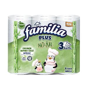 Familia Havlu Plus Naturel 6'lı